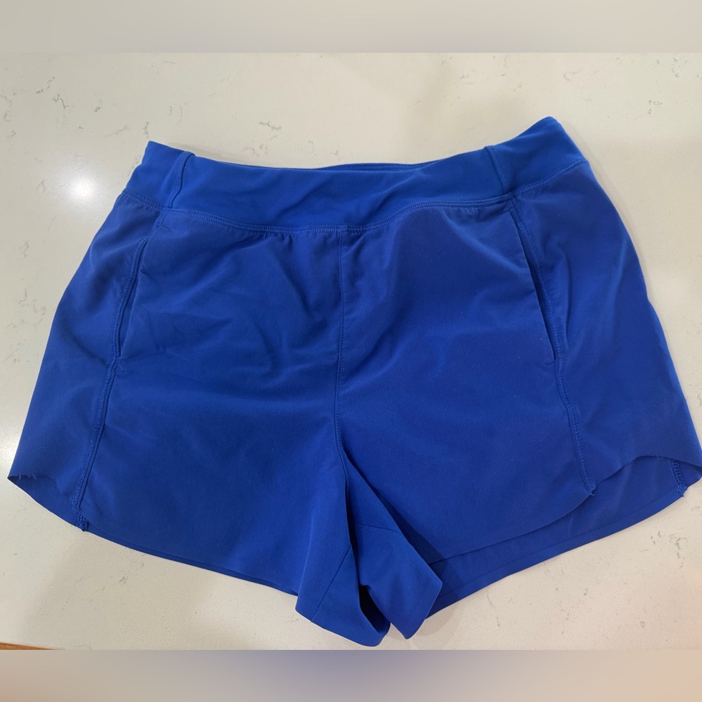 Athleta Cobalt Blue Athletic Shorts